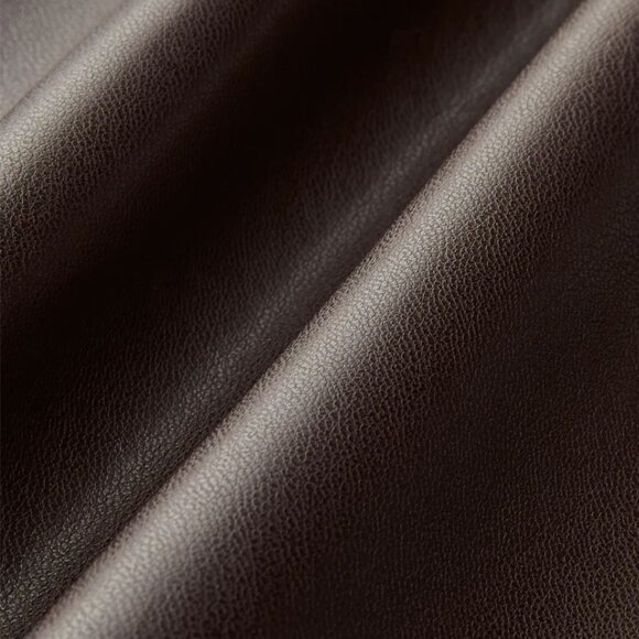 NWT Commense Faux Leather Skinny Midi Dress Brown Size XS - Picture 4 of 6